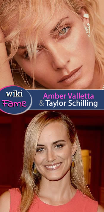 Amber Valletta & Taylor Schilling Look Alikes