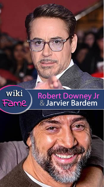 Robert Downey Jr. & Jarvier Bardem Look Alikes